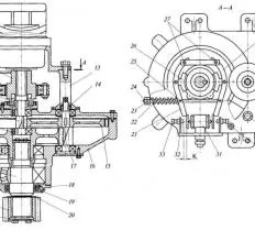 Механизм поворота КС-55730.28.000 чертеж