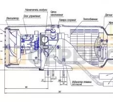 Отопитель воздушный ПЛАНАР-4Д-24 схема