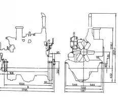Двигатель Д-160 чертеж