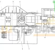 Лебедка грузовая КС-35714.26.000 КС-35715 чертеж