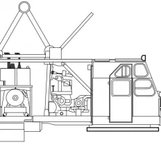 Кабина крана РДК-25 схема