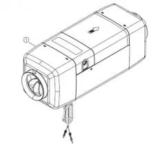 Отопитель KC-6973A.55.000 КС-6973А чертеж