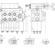 Гидрораспределитель КС чертеж