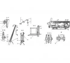 Гусёк на автокран КС-45717К-1 чертеж