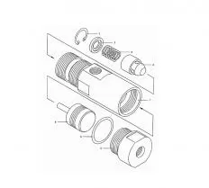 Гидрозамок опоры ISVBPS M 12 (Клинцы) чертеж