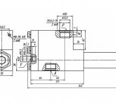 Гидроклапан У4610.33А схема