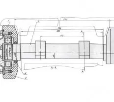 Каток опорный МКГ-25БР схема