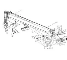 Оголовок КС-55732 (25 тонн) стрела 28,7 м чертеж