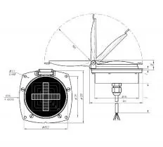 Креномер сигнальный СН5.4-Р11-01 схема
