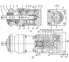 Гидромотор Г15-24 АГП / ВС схема