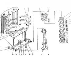 Токосъемник 1044.92Б.00.00 Ульяновец чертеж