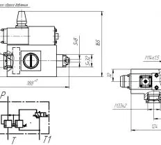 Гидроклапан КР20-25Е схема