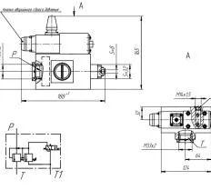 Предохранительный клапан КР20-25 000Е схема