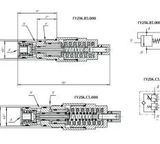Клапан тормозной ГУ25.В3.000А схема