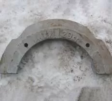 Груз заднего колеса 50-3107018-А МТЗ-80, МТЗ-82 чертеж