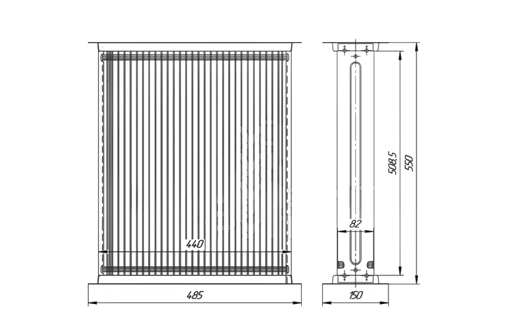 Купить Сердцевину Радиатора На Мтз 82