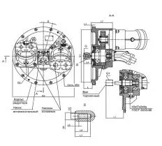Гидромотор 210.12.12.00Г схема