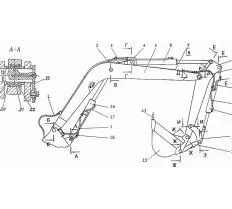 Тяга 313-00-23.00.950 чертеж Тяга 313-00-23.00.950 чертеж