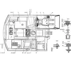 Пневмоуправление на поворотной платформе 13.01.91.000 