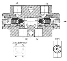 Клапан 13.71.80.615 чертеж Клапан 13.71.80.615 чертеж