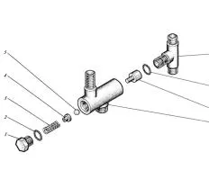 Гидрозамок КО-440-2.18.17.000-02  схема с размерами