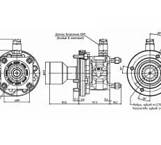 Коробка отбора мощности OMFB 08808600174  чертеж