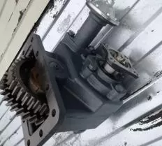 Коробка отбора мощности ЗИЛ 131-4202010  схема с размерами