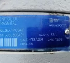 Редуктор Bonfiglioli 301 L1 301 L2 301 L3 301 L4  чертеж