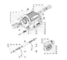 Барабан КС-55713-1.26.007-4 (25 тонн) чертеж