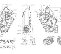 Редуктор RT-300-45  чертеж
