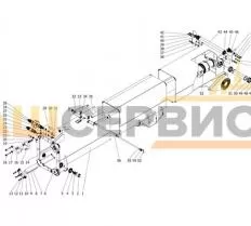 Подкладка КС-55713-1В.63.139-1 для основания стрелы для автокрана Галичанин КС-55713-1В 25 тонн