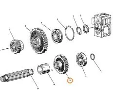 Шестерня У35.605-00.537 (У35.615-01.354-01)  чертеж