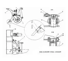 Отвал снега 342С.52.00.000 чертеж Отвал снега 342С.52.00.000 чертеж