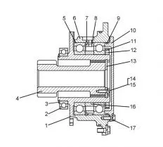 Ступица 64-19-63 ЧТЗ  чертеж