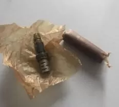 Свеча накаливания ОВ95 Урал вид спереди