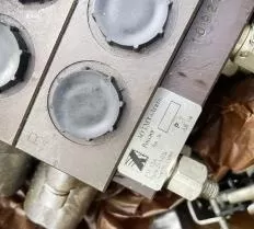 Гидрораспределитель РМ-12А (2 секц)  чертеж