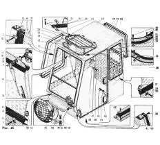 Кронштейн 162М.606.02 кабины автокрана КС-4562