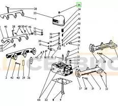 Гайка М8 994 011 МКСМ-800 чертеж Гайка М8 994 011 МКСМ-800 чертеж