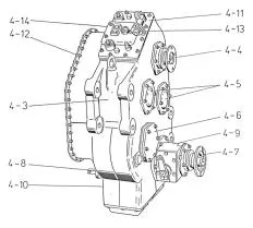 Коробка передач SB 165 (КПП SB-165) 325-04-0000 схема