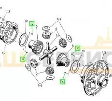 Вальцовый штифт 6n6x12 PN-66/M-85021 чертеж