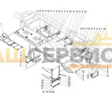 Лестница КС-55729-5В.38.300 КС-55713-3В фото