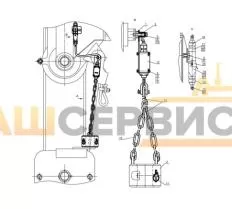 Klappstecker DIN 11023 4x27 КС-55713-3В