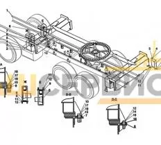 Шасси автомобильное КС-55713-3В