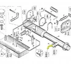 Скоба КС-3562А.48.007 для установки отопителя КС-3571.78.000 Ивановец КС-3571 чертеж