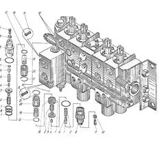 Блок перепускных клапанов 64.600 для 64.600 КС-3571 фото
