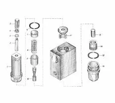 Корпус КС-3562А.66.704 обратного управляемого клапана КС-3562А.66.700 -01 Ивановец КС-3571 фото