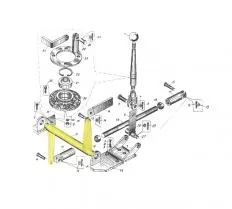 Рычаг KC-3562A.18.080 для привода насоса КС-3562А.18.000 СБ Ивановец КС-3571 схема
