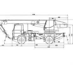 Схема погрузки Автокран КС-35719-5-02