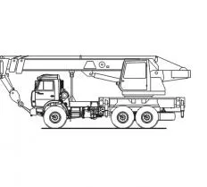 Схема погрузки Автокран КС-35719-7-02