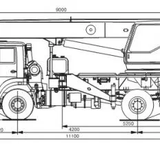 Схема погрузки Автокран КС-45719-8К-1В